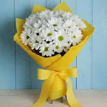Букет цветов из:  Хризантемы в Цибанобалка