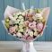 Букет цветов из: Альстромерии и Розы в Цибанобалка
