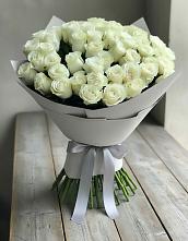 Букет 35 Белых роз #REPLACE_PRED# Цибанобалка