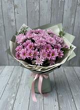 Букет цветов из:  Хризантемы #REPLACE_PRED# Цибанобалка