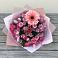 Букет цветов из: Розы, Герберы и Хризантемы в Цибанобалка