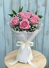 Букет цветов из:  Розы #REPLACE_PRED# Цибанобалка