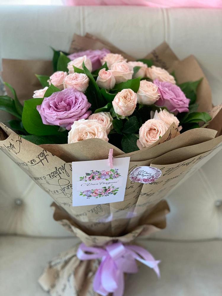 Букет цветов из: Розы в Цибанобалка