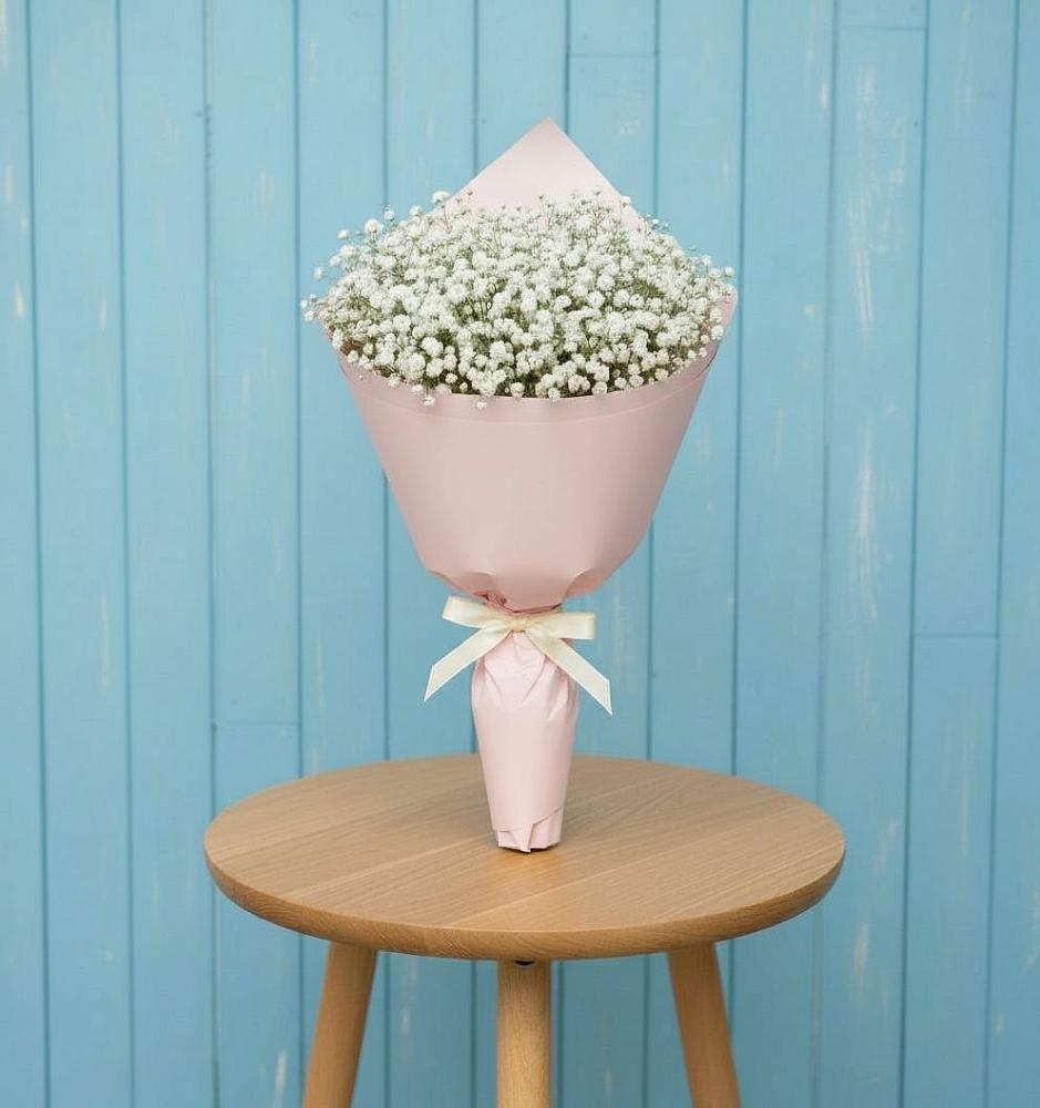 Букет цветов из: Гипсофила в Цибанобалка