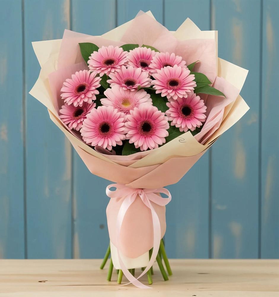 Букет цветов из: Герберы в Цибанобалка