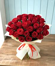 Букет 29 Красных роз в Цибанобалка