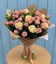 Букет цветов из:  Розы #REPLACE_PRED# Цибанобалка