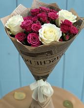 Букет цветов из:  Розы в Цибанобалка