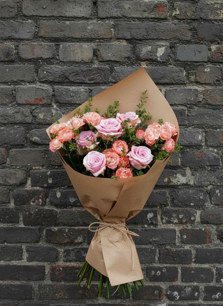 Букет цветов из: Розы в Цибанобалка