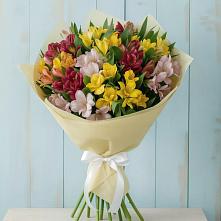Букет цветов из:  Альстромерии в Цибанобалка