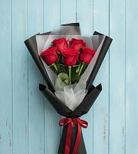Букет цветов из:  Розы #REPLACE_PRED# Цибанобалка