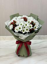 Букет цветов из:  Хризантемы в Цибанобалка