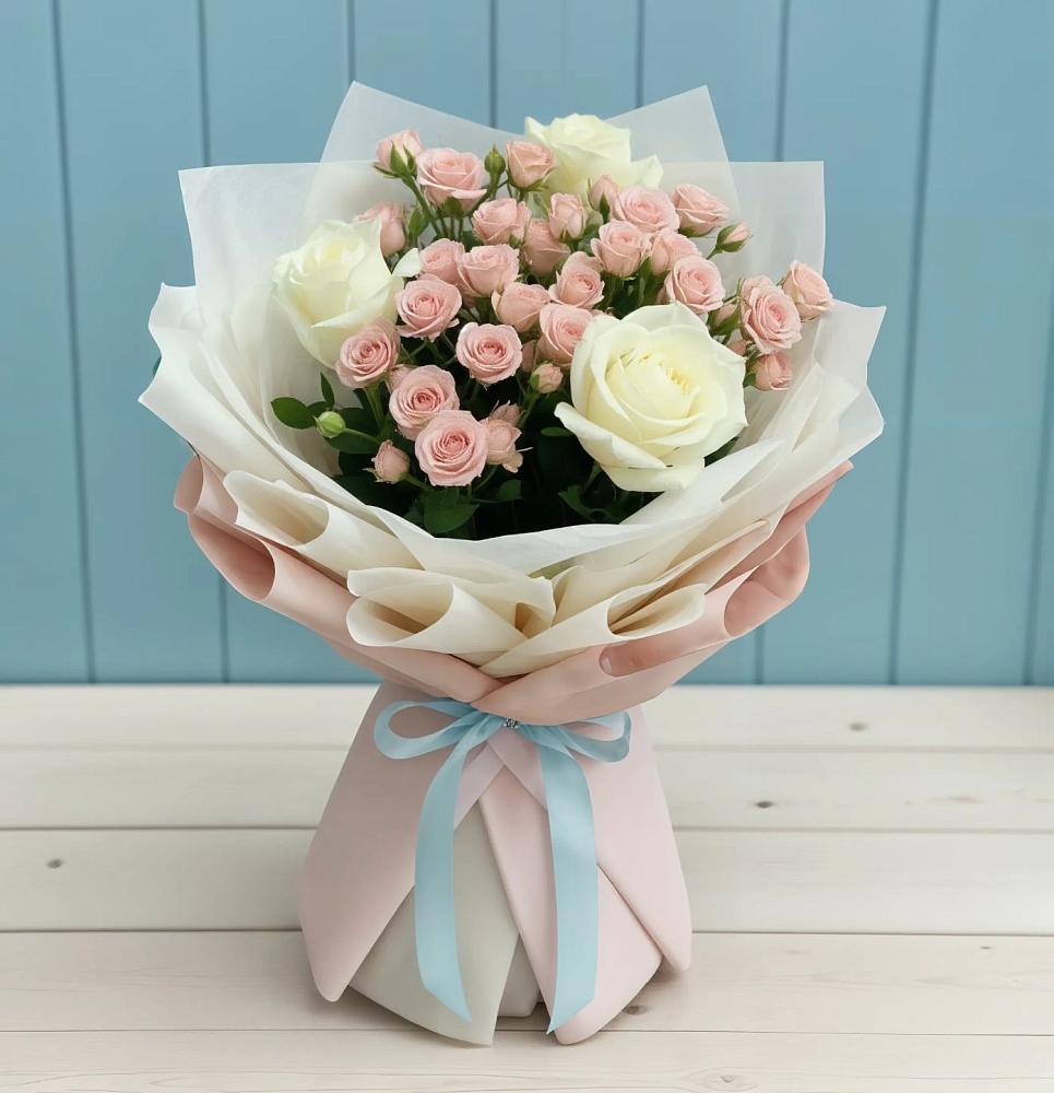 Букет цветов из: Розы в Цибанобалка