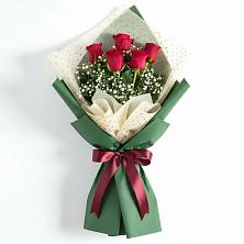 Букет цветов из:  Розы в Цибанобалка