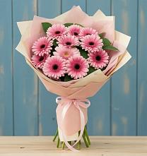 Букет цветов из:  Герберы в Цибанобалка