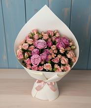 Букет цветов из:  Розы в Цибанобалка